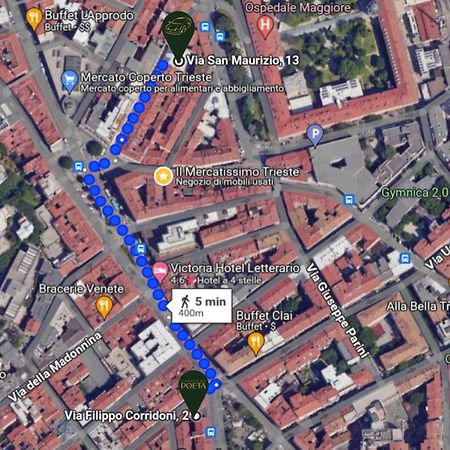 Blake, Attico Centrale Con Parcheggio A Trieste Eksteriør bilde